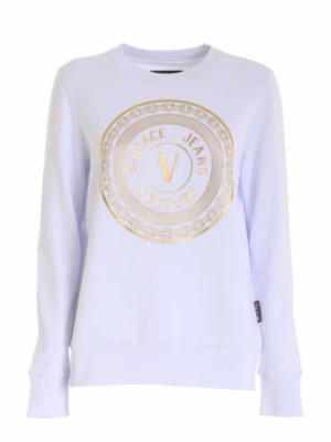 versace-jeans-couture-sweatshirts--sweaters-v-emblem-logo-sweatshirt-in-white-00000232267f00s001